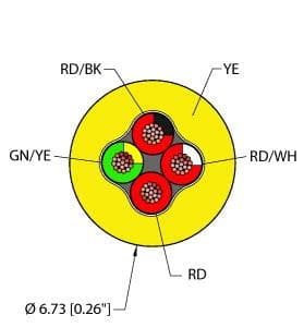 Turck YEL,PVC,4X18,ITC YEL,PVC,4X18,ITC Turck - YEL,PVC,4X18,ITC Instrumentation Tray Cable, Reelfast™ Bulk Cable Turck YEL,PVC,4X18,ITC YEL,PVC,4X18,ITC Turck - YEL,PVC,4X18,ITC Instrumentation Tray Cable, Reelfast™ Bulk Cable