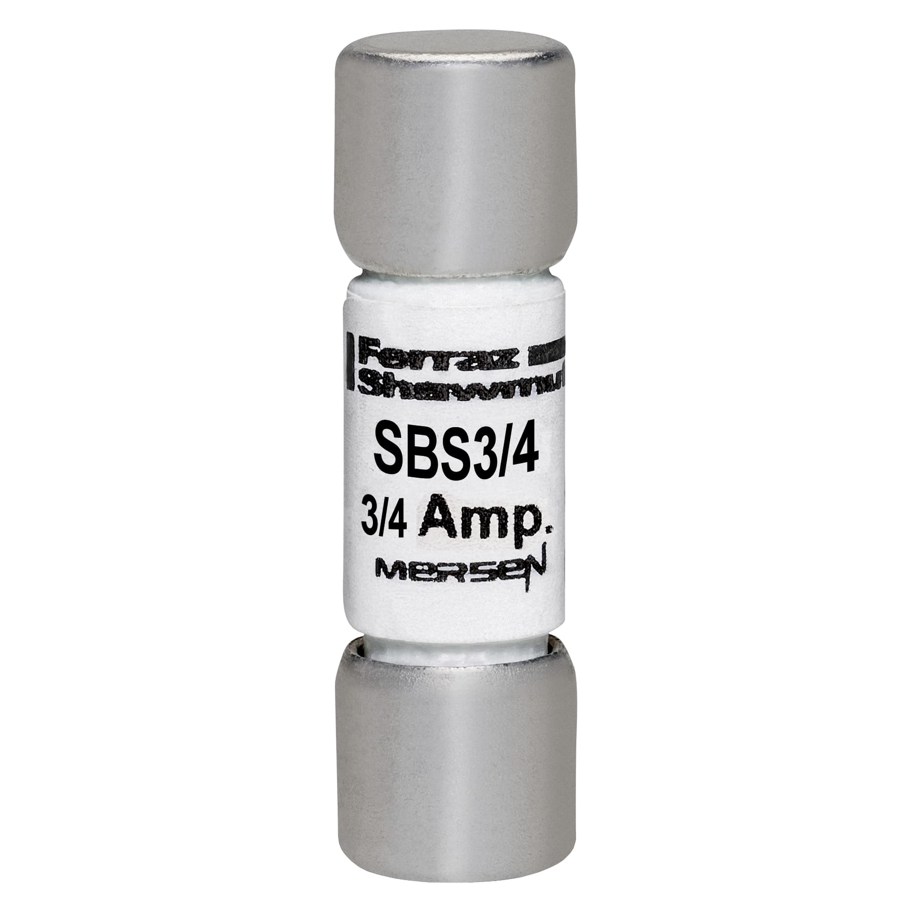 Mersen SBS3/4 SBS3/4 Mersen - Fuse SBS - Midget - Fast-Acting 600VAC 0.75A Ferrule Mersen SBS3/4 SBS3/4 Mersen - Fuse SBS - Midget - Fast-Acting 600VAC 0.75A Ferrule