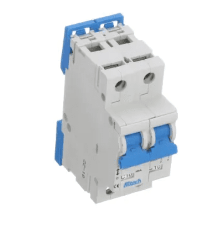Altech Corp. 3DU20R Supplementary Protector 20A, 3 Pole, 277V AC, D Trip, UL1077 Altech Corp. 3DU20R Supplementary Protector 20A, 3 Pole, 277V AC, D Trip, UL1077