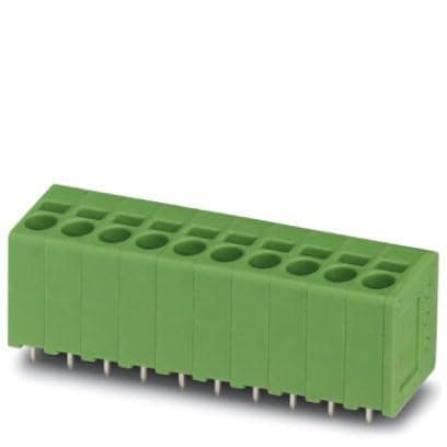 Phoenix Contact 1991134 PCB terminal block, nominal current: 24 A, rated voltage (III/2): 400 V, nominal cross section: 2.5 mm², number of potentials: 6, number of rows: 1, number of positions per row: 6, product range: SPT 2,5/..-V, pitch: 5 mm, connection method: Push-in spri Phoenix Contact 1991134 PCB terminal block, nominal current: 24 A, rated voltage (III/2): 400 V, nominal cross section: 2.5 mm², number of potentials: 6, number of rows: 1, number of positions per row: 6, product range: SPT 2,5/..-V, pitch: 5 mm, connection method: Push-in spri