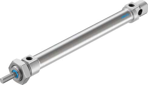 Festo 19214 standards-based cylinder DSNU-20-160-P-A Based on DIN ISO 6432, for proximity sensing. Various mounting options, with or without additional mounting components. With elastic cushioning rings in the end positions. Stroke: 160 mm, Piston diameter: 20 mm, Pi Festo 19214 standards-based cylinder DSNU-20-160-P-A Based on DIN ISO 6432, for proximity sensing. Various mounting options, with or without additional mounting components. With elastic cushioning rings in the end positions. Stroke: 160 mm, Piston diameter: 20 mm, Pi