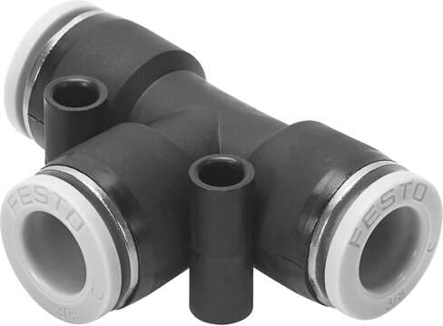 Festo 564766 push-in T-connector QBT-5/32T-U Size: Standard, Nominal size: 0,118 ", Assembly position: Any, Design structure: Push/pull principle, Operating pressure complete temperature range: -13,8 - 145 Psi Festo 564766 push-in T-connector QBT-5/32T-U Size: Standard, Nominal size: 0,118 ", Assembly position: Any, Design structure: Push/pull principle, Operating pressure complete temperature range: -13,8 - 145 Psi