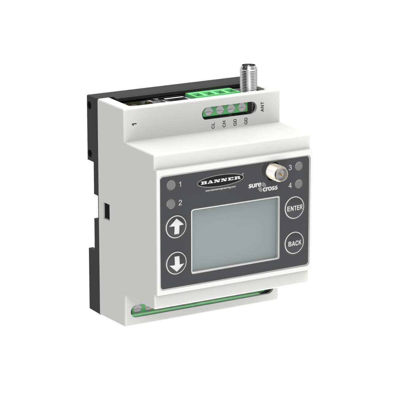 Banner DXM700-B1R1 DXM700 Controller; DX80 Performance Gateway 900 MHz 1 W; Outputs: 4 PNP; M7 Processor, 16MB Memory, LCD Display; RS485, Ethernet, USB Banner DXM700-B1R1 DXM700 Controller; DX80 Performance Gateway 900 MHz 1 W; Outputs: 4 PNP; M7 Processor, 16MB Memory, LCD Display; RS485, Ethernet, USB