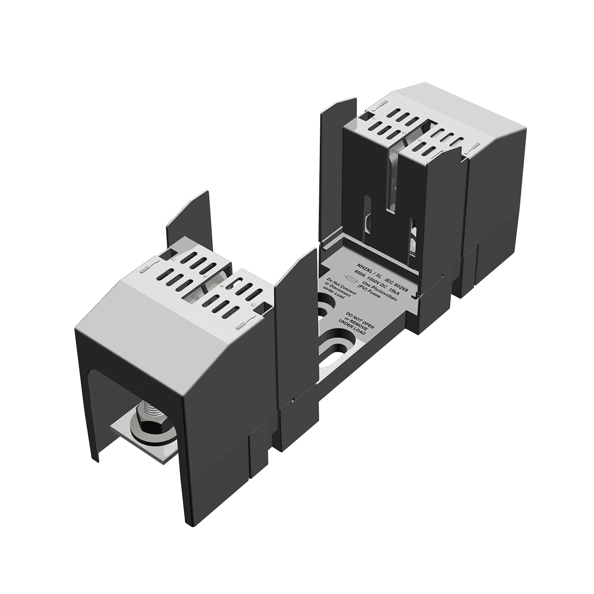 Mersen M1064589 M1064589 Mersen - Fuse-base for gPV Photovoltaic fuse-links 600A 1-Pole con proteccion contra contactos Mersen M1064589 M1064589 Mersen - Fuse-base for gPV Photovoltaic fuse-links 600A 1-Pole con proteccion contra contactos