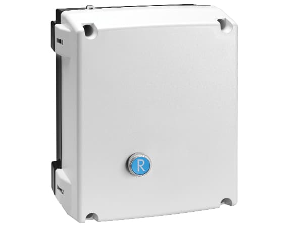 Lovato Electric M3R08012230B8 M3R08012230B8 Lovato - Direct-on-line-starter, enclosed with thermal overload relay, with RESET pushbutton, with BF50/BF65/BF80/BF95 contactor, 80A max (37...45kW at 400V), IP65. Contactor coil voltage 230VAC 50/60Hz Lovato Electric M3R08012230B8 M3R08012230B8 Lovato - Direct-on-line-starter, enclosed with thermal overload relay, with RESET pushbutton, with BF50/BF65/BF80/BF95 contactor, 80A max (37...45kW at 400V), IP65. Contactor coil voltage 230VAC 50/60Hz