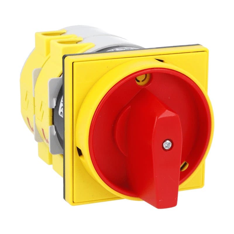 Lovato Electric 7GN12510U65 7GN12510U65 Lovato - Rotary cam switch 7GN series, ON-OFF switch 3 poles 125A, for front mounting with red/yellow handle padlockable in 0 and protection covers, front plate 90X90mm Lovato Electric 7GN12510U65 7GN12510U65 Lovato - Rotary cam switch 7GN series, ON-OFF switch 3 poles 125A, for front mounting with red/yellow handle padlockable in 0 and protection covers, front plate 90X90mm