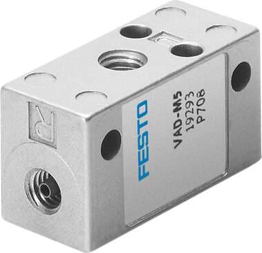 Festo 9394 vacuum generator VAD-1/4 Nominal size, Laval nozzle: 1 mm, Assembly position: Any, Ejector characteristic: High vacuum, Design structure: T-shaped, Operating pressure: 1,5 - 10 bar Festo 9394 vacuum generator VAD-1/4 Nominal size, Laval nozzle: 1 mm, Assembly position: Any, Ejector characteristic: High vacuum, Design structure: T-shaped, Operating pressure: 1,5 - 10 bar