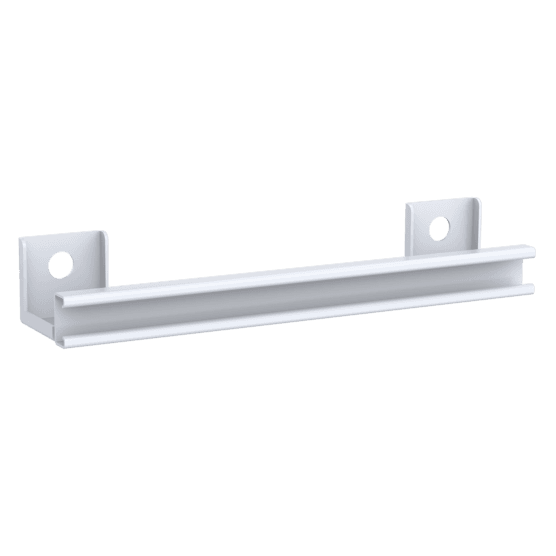 Hoffman A24NTMA2 Terminal Block Bracket Kit, fits 24.00, 2 Brackets, White, Steel Hoffman A24NTMA2 Terminal Block Bracket Kit, fits 24.00, 2 Brackets, White, Steel