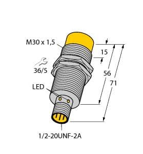 Turck NI20-G30-ADZ30X2-B3131 NI20-G30-ADZ30X2-B3131 Turck - NI20-G30-ADZ30X2-B3131 Inductive Sensor Turck NI20-G30-ADZ30X2-B3131 NI20-G30-ADZ30X2-B3131 Turck - NI20-G30-ADZ30X2-B3131 Inductive Sensor