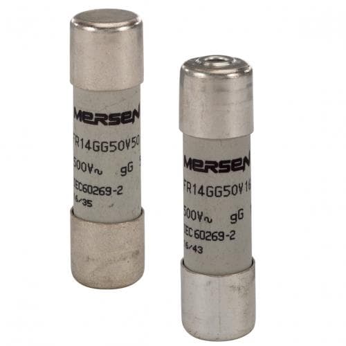 Mersen K218716 Cylindrical fuse-link gG 690VAC 14.3x51, 1A Mersen K218716 Cylindrical fuse-link gG 690VAC 14.3x51, 1A