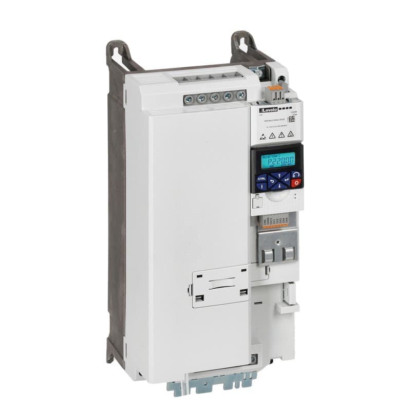 Lovato Electric VLB30185A480 VLB30185A480 Lovato - Variable speed drive, VLB3... type, three-phase supply 400-480VAC 50/60Hz. EMC suppressor built-in, Cat. C2, 18.5kW Lovato Electric VLB30185A480 VLB30185A480 Lovato - Variable speed drive, VLB3... type, three-phase supply 400-480VAC 50/60Hz. EMC suppressor built-in, Cat. C2, 18.5kW