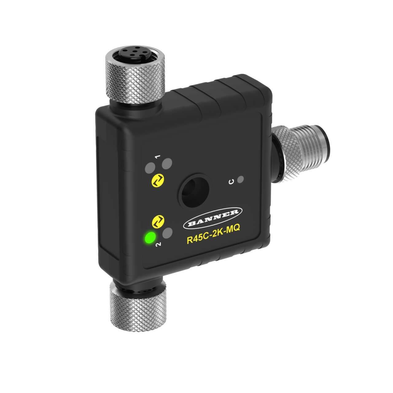 Banner R45C-2K-MQ R45C-2K-MQ 2-port IO-link Master; Inputs: 2 IO-link Devices; RS485 Banner R45C-2K-MQ R45C-2K-MQ 2-port IO-link Master; Inputs: 2 IO-link Devices; RS485