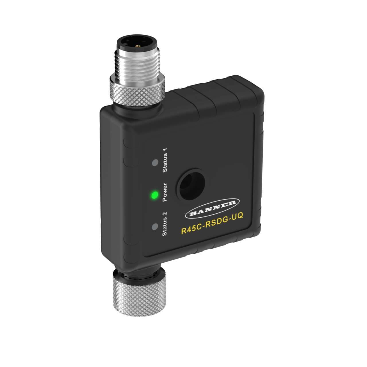 Banner R45C-RSDG-UQ Banner R45C-RSDG-UQ - R45C Series; RSD Communications over Pin 5 (Gray Wire); 5-pin M12 Integral QD; Output: Analog Voltage; 5-pin M12 Integral QD Banner R45C-RSDG-UQ Banner R45C-RSDG-UQ - R45C Series; RSD Communications over Pin 5 (Gray Wire); 5-pin M12 Integral QD; Output: Analog Voltage; 5-pin M12 Integral QD