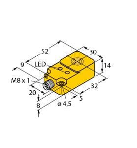 Turck NI20-Q14-AP6X2-V1131 NI20-Q14-AP6X2-V1131 Turck - NI20-Q14-AP6X2-V1131 Inductive Sensor Turck NI20-Q14-AP6X2-V1131 NI20-Q14-AP6X2-V1131 Turck - NI20-Q14-AP6X2-V1131 Inductive Sensor