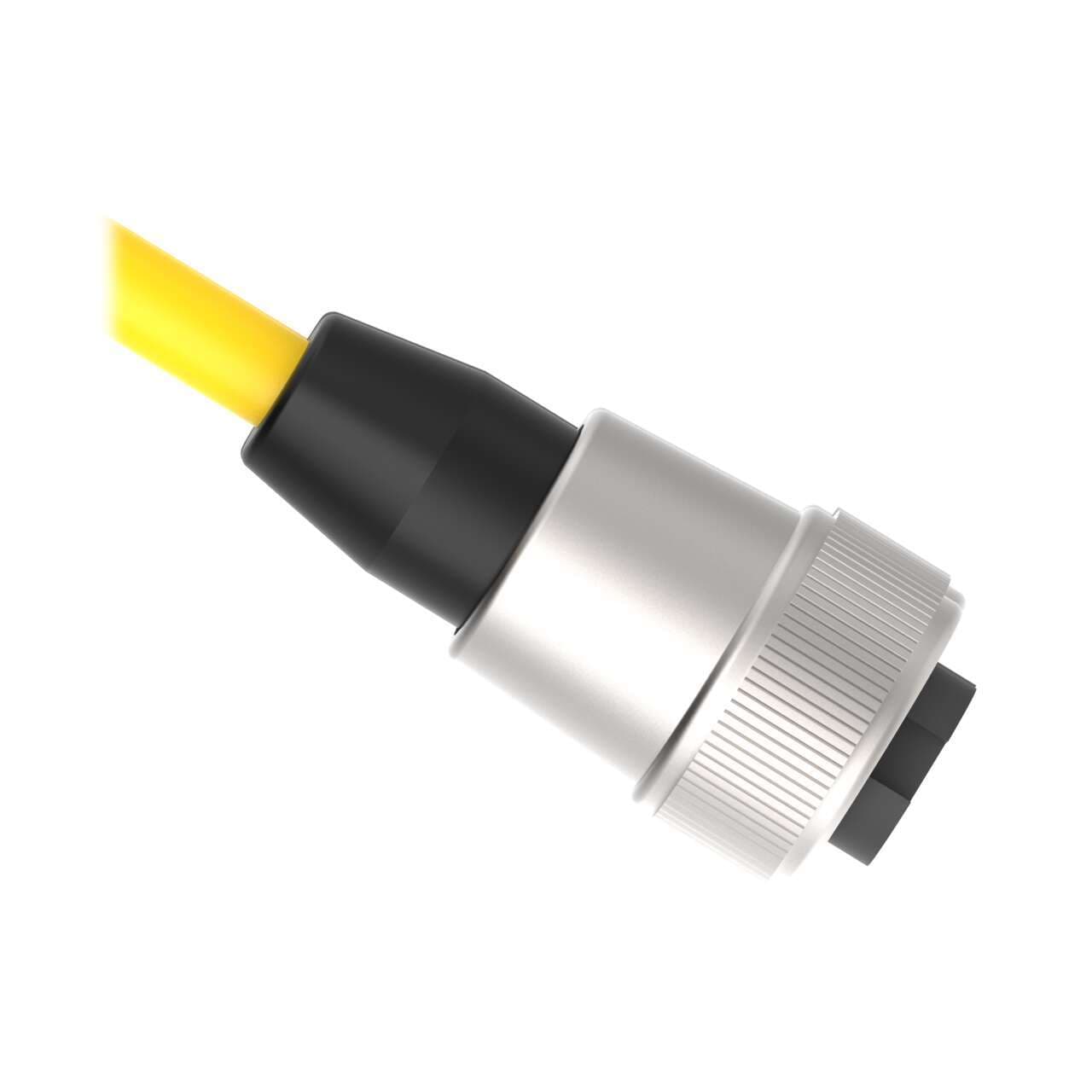 Banner QDS-515C Cordset: Single Ended 7/8 in; 5-pin Straight Female Connector; 4.75 m (15.58 ft) Yellow PVC Jacket; Nickel-Plated Brass Coupling Nut Banner QDS-515C Cordset: Single Ended 7/8 in; 5-pin Straight Female Connector; 4.75 m (15.58 ft) Yellow PVC Jacket; Nickel-Plated Brass Coupling Nut