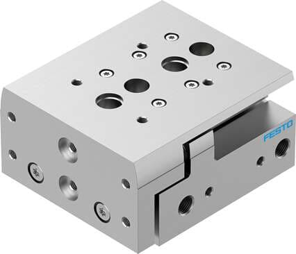 Festo 8078863 mini slide DGST-20-20-E1A Stroke: 20 mm, Piston diameter: 20 mm, Operating mode of drive unit: Yoke, Cushioning: Elastomer cushioning, at both ends, stroke not adjustable, Assembly position: Any Festo 8078863 mini slide DGST-20-20-E1A Stroke: 20 mm, Piston diameter: 20 mm, Operating mode of drive unit: Yoke, Cushioning: Elastomer cushioning, at both ends, stroke not adjustable, Assembly position: Any