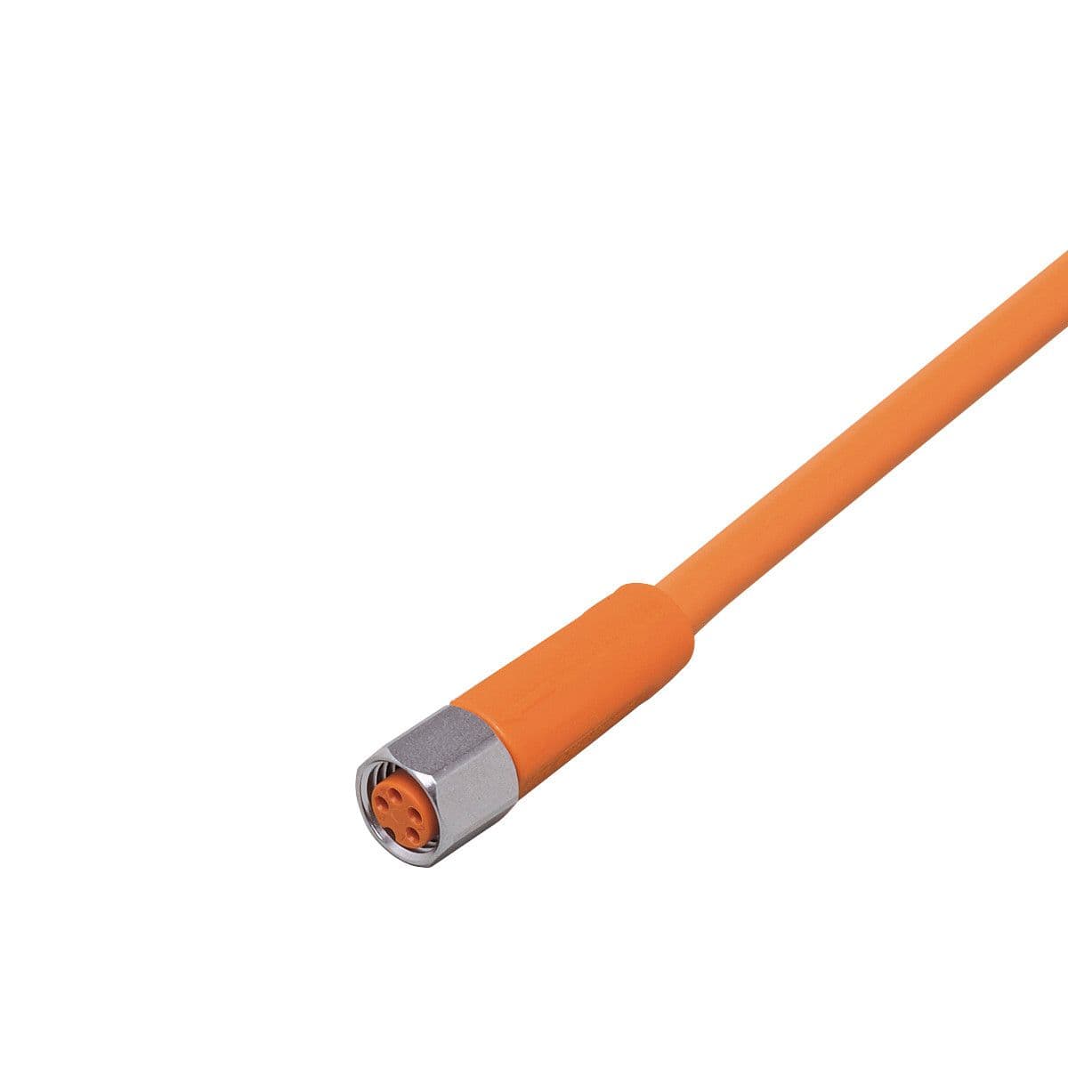 ifm Electronic EVT135 Female cordset, For use in sanitary and wet areas in the food industry, System: Free from silicone; gold-plated contacts; Drag chain suitability, Application: sanitary and wet areas in the food industry, Free from silicone: yes ifm Electronic EVT135 Female cordset, For use in sanitary and wet areas in the food industry, System: Free from silicone; gold-plated contacts; Drag chain suitability, Application: sanitary and wet areas in the food industry, Free from silicone: yes