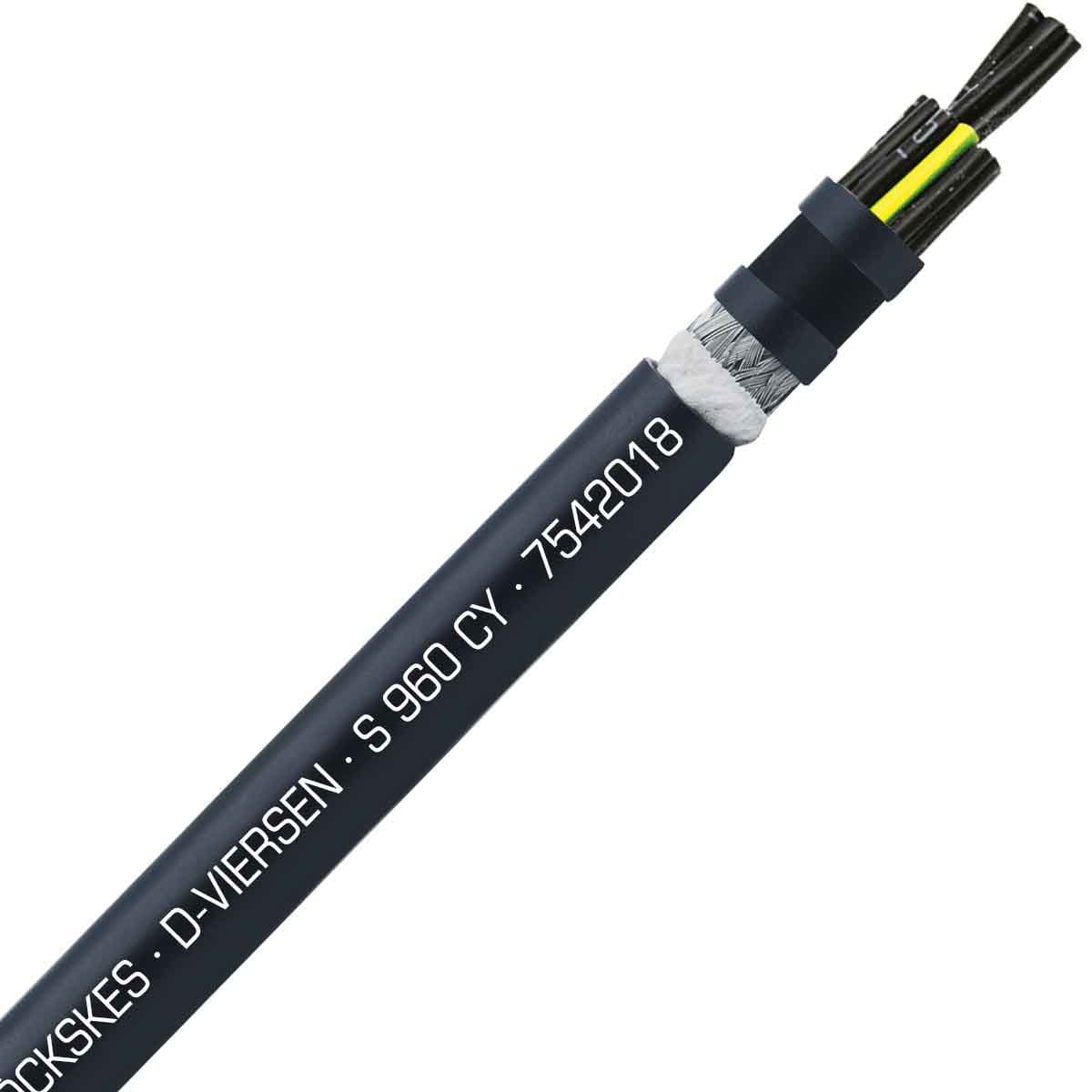 SAB 7542018 S 960 CY - 20 AWG/18c, shielded oil resistant continuous flex PVC control cable, UL, CSA, CE,RoHS SAB 7542018 S 960 CY - 20 AWG/18c, shielded oil resistant continuous flex PVC control cable, UL, CSA, CE,RoHS