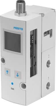 Festo 558346 proportional pressure regulator VPPM-6L-L-1-G18-0L6H-V1N-C1 Nominal diameter, pressurisation: 6 mm, Nominal diameter, exhaust: 4,5 mm, Type of actuation: electrical, Sealing principle: soft, Assembly position: Any Festo 558346 proportional pressure regulator VPPM-6L-L-1-G18-0L6H-V1N-C1 Nominal diameter, pressurisation: 6 mm, Nominal diameter, exhaust: 4,5 mm, Type of actuation: electrical, Sealing principle: soft, Assembly position: Any