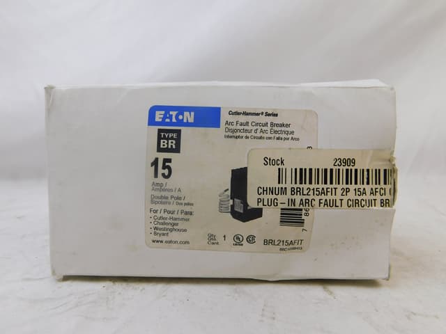 BRL215AFIT Part Image. Manufactured by Eaton.