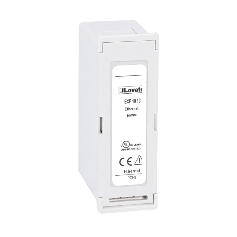 Lovato Electric EXP1013 EXP1013 Lovato - Expansion module EXP series for flush-mount products, opto-isolated Ethernet interface Lovato Electric EXP1013 EXP1013 Lovato - Expansion module EXP series for flush-mount products, opto-isolated Ethernet interface