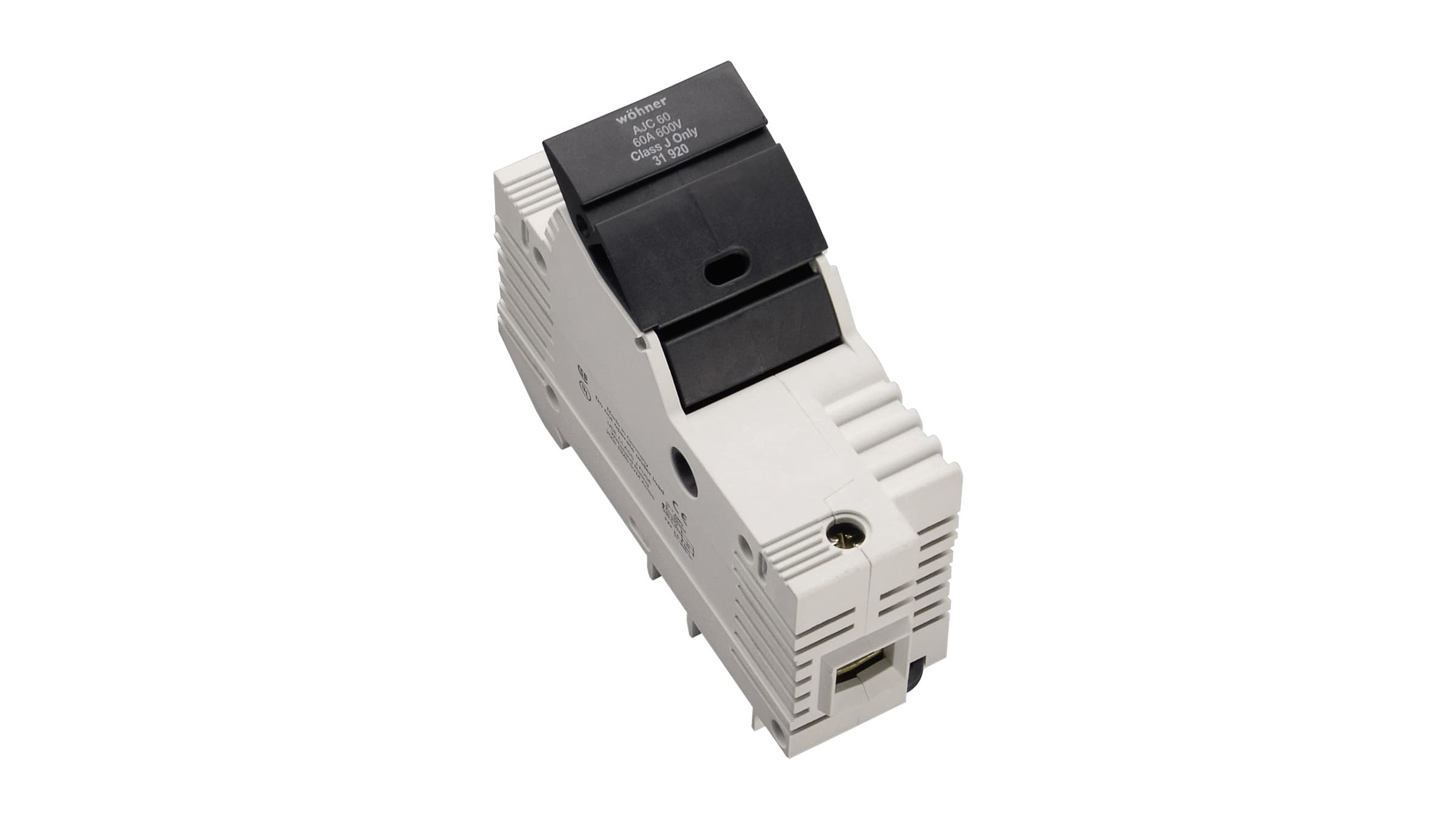 Sprecher + Schuh 31920 Sprecher + Schuh 31920 - Ambus Fuse Block, Class J, 1-Pole, 60A, 600V AC/DC, No Indicator, cULus/ CSA Sprecher + Schuh 31920 Sprecher + Schuh 31920 - Ambus Fuse Block, Class J, 1-Pole, 60A, 600V AC/DC, No Indicator, cULus/ CSA