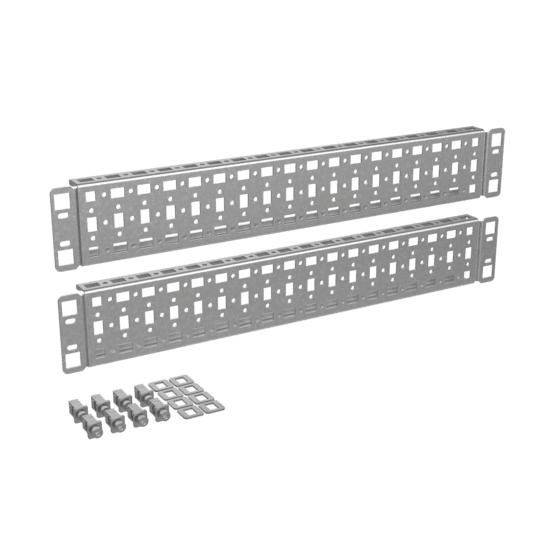 Hoffman P2G1RT7 ProLine G2 Grid Strap, 1-Row, Tab-Mnt, 700mm, Steel Hoffman P2G1RT7 ProLine G2 Grid Strap, 1-Row, Tab-Mnt, 700mm, Steel