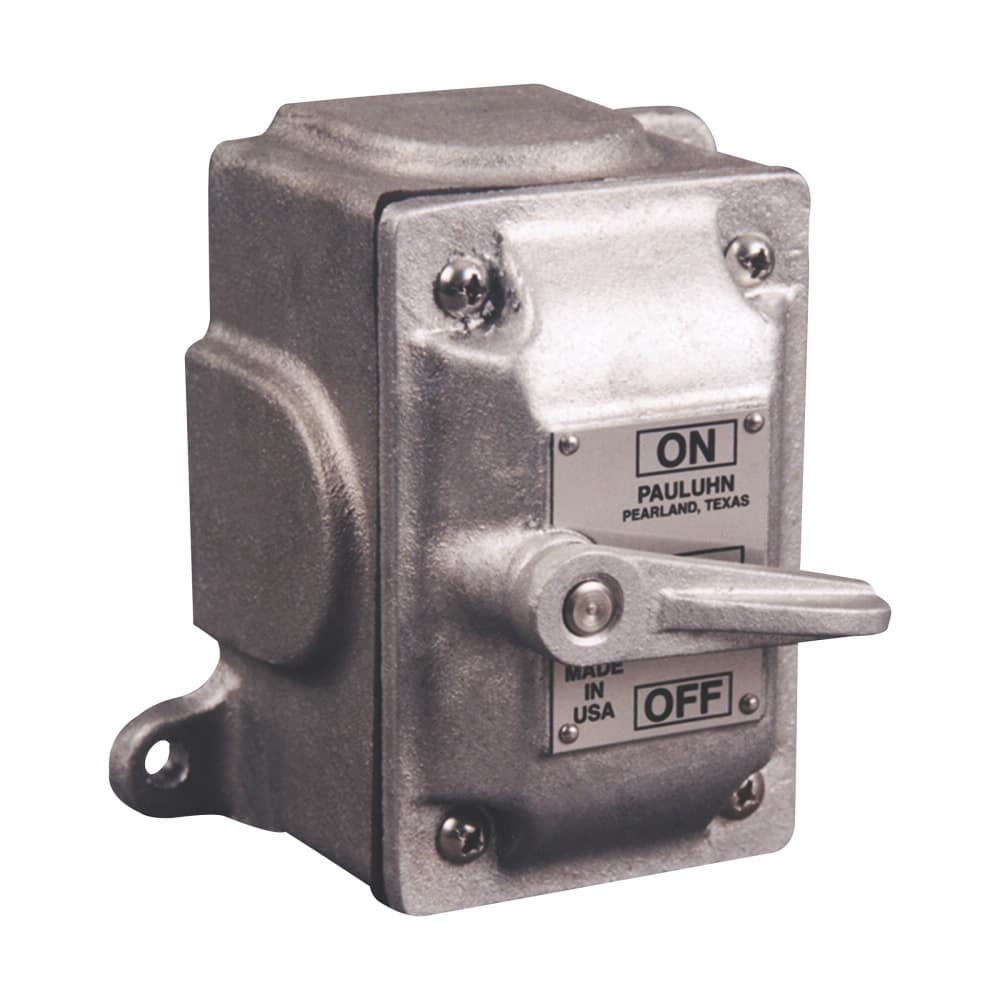Eaton 2104B Eaton Crouse-Hinds series Pauluhn 2100 snap switch, 15A, Brass, Surface mount, Single-gang, Four-way, 277 Vac Eaton 2104B Eaton Crouse-Hinds series Pauluhn 2100 snap switch, 15A, Brass, Surface mount, Single-gang, Four-way, 277 Vac