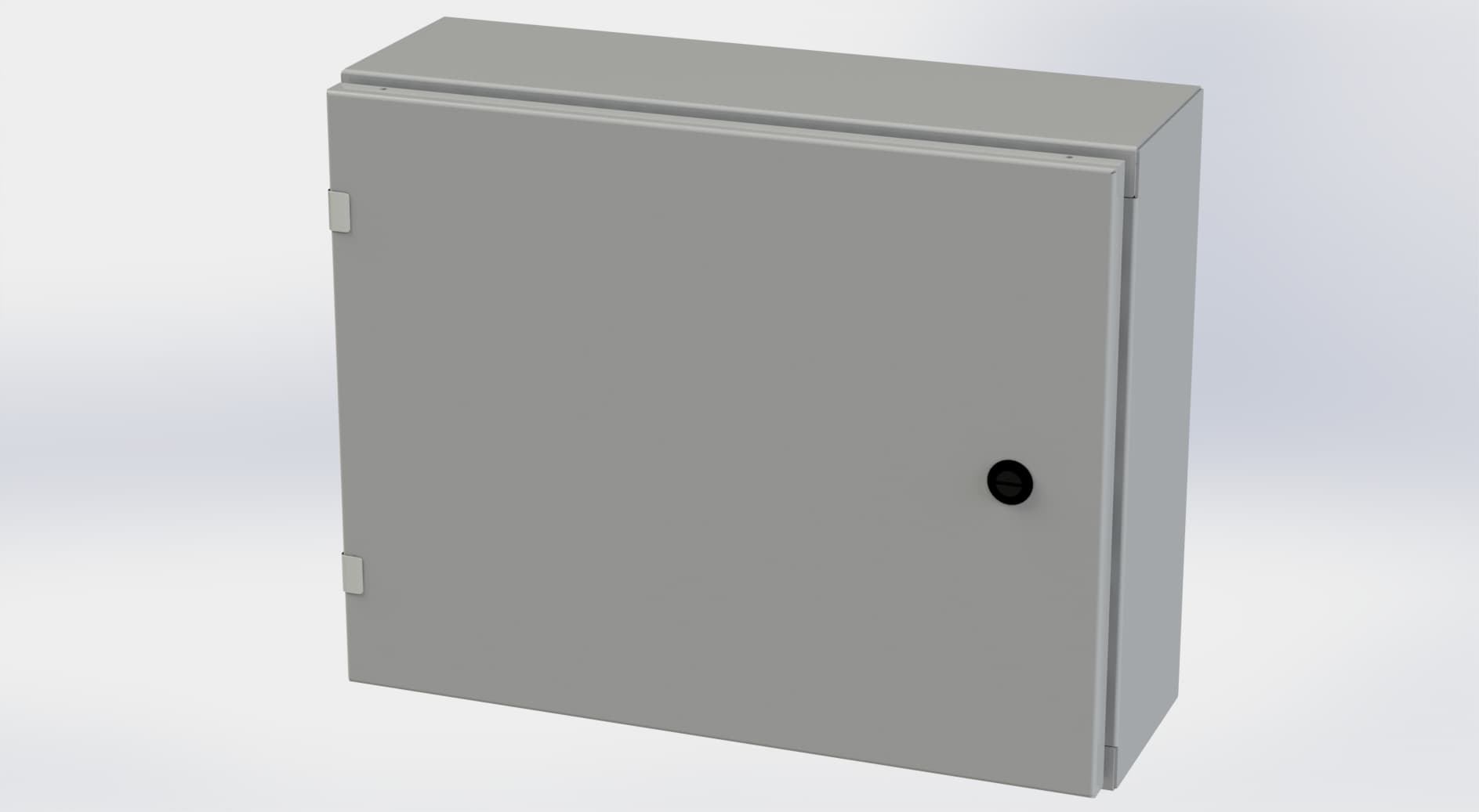 Saginaw Control SCE-16EL2006LP EL Enclosure, Height:16.00", Width:20.00", Depth:6.00", ANSI-61 gray powder coating inside and out. Optional sub-panels are powder coated white. Saginaw Control SCE-16EL2006LP EL Enclosure, Height:16.00", Width:20.00", Depth:6.00", ANSI-61 gray powder coating inside and out. Optional sub-panels are powder coated white.