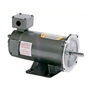 Baldor Electric Company CDP3310 DC Motor; Permanent Magnet; 1/4HP; 56C Frame Size; 1800 Sync RPM; 90 Voltage; DC; TENV Enclosure; NEMA Frame Profile; C-Face | Foot Mounted; Removable Base; 5/8" Shaft Diameter; 3-1/2" Base to Center Height; 12-1/4" Overall Length Baldor Electric Company CDP3310 DC Motor; Permanent Magnet; 1/4HP; 56C Frame Size; 1800 Sync RPM; 90 Voltage; DC; TENV Enclosure; NEMA Frame Profile; C-Face | Foot Mounted; Removable Base; 5/8" Shaft Diameter; 3-1/2" Base to Center Height; 12-1/4" Overall Length