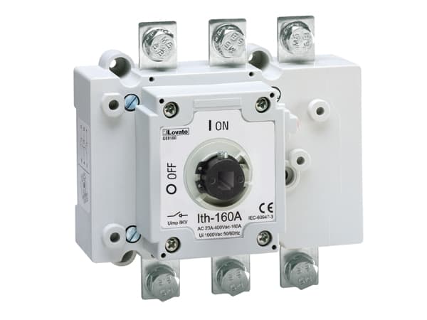 Lovato Electric GE0800 GE0800 Lovato - Three-pole switch disconnector, 800A Lovato Electric GE0800 GE0800 Lovato - Three-pole switch disconnector, 800A