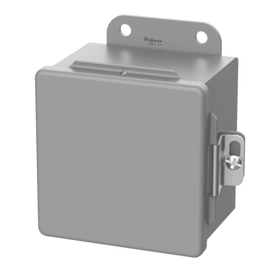 Hoffman A10108CH Continuous Hinge, Clamps, Type 12, 10.00x10.00X8.00, Gray, Mild Steel Hoffman A10108CH Continuous Hinge, Clamps, Type 12, 10.00x10.00X8.00, Gray, Mild Steel