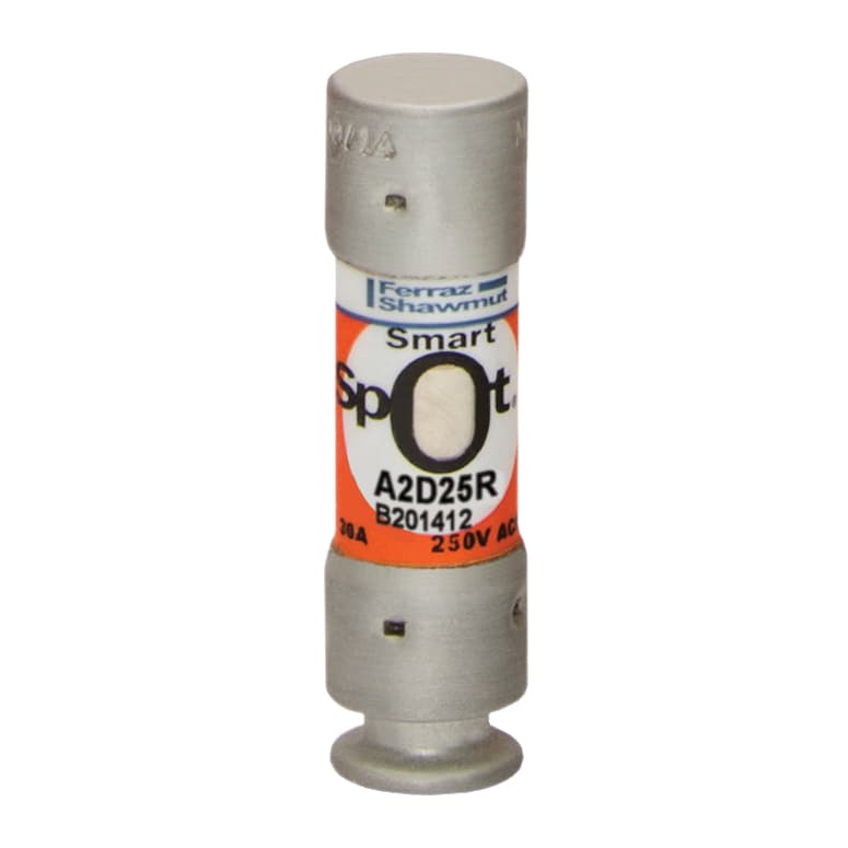 Mersen A2D25R A2D25R Mersen - Fuse A2D-R - Class RK1 - Time-Delay 250VAC 250VDC 25A Ferrule SmartSpot® Amp-Trap 2000® Mersen A2D25R A2D25R Mersen - Fuse A2D-R - Class RK1 - Time-Delay 250VAC 250VDC 25A Ferrule SmartSpot® Amp-Trap 2000®