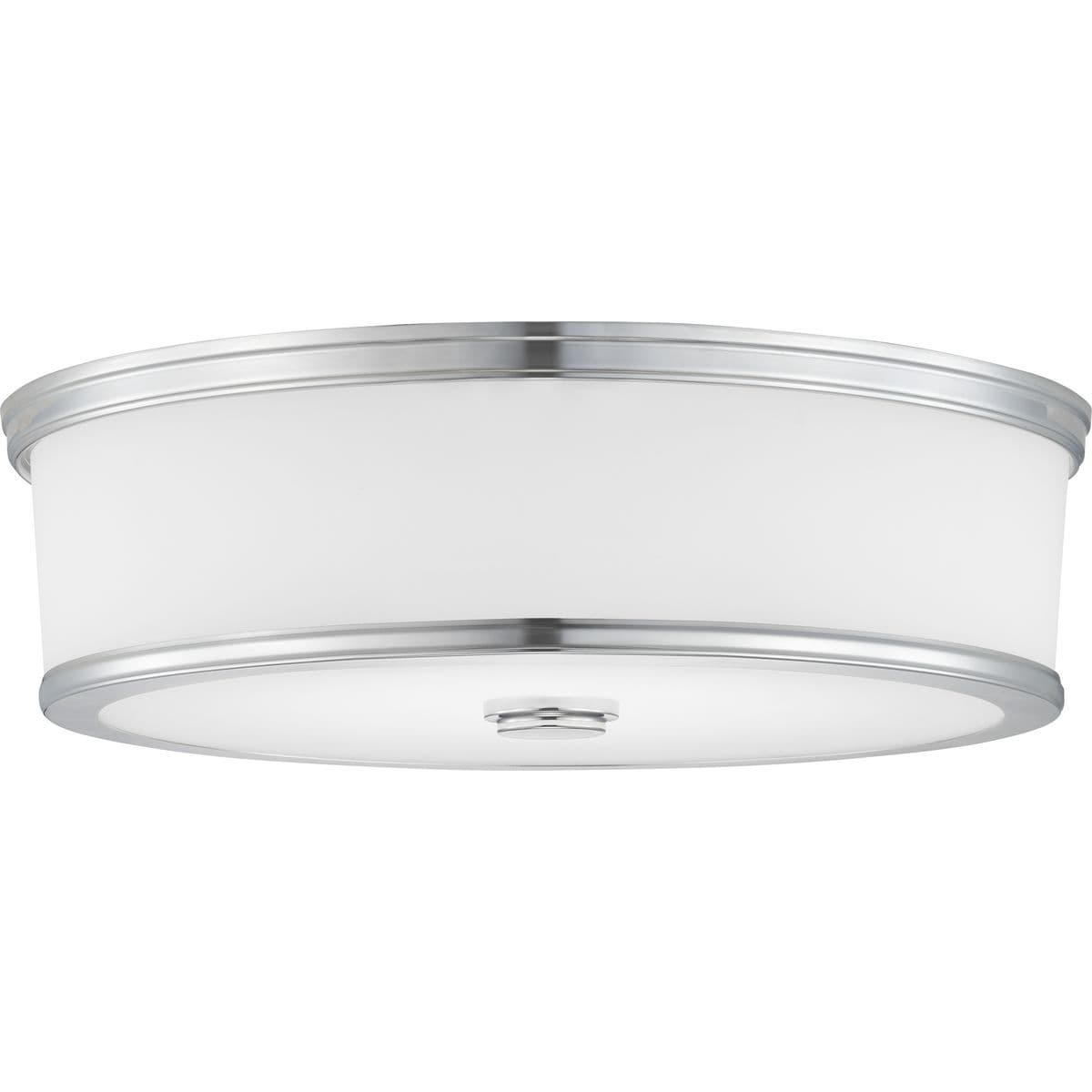 Hubbell P350087-015-30 Featuring a sleek and slim appearance, the 160in. flush mount from the Bezel LED Collection is an architectural flush mount. Etched white glass is accented by a metal trim in a Polished Chrome finish. The glass shade is illuminated on both the bottom and Hubbell P350087-015-30 Featuring a sleek and slim appearance, the 160in. flush mount from the Bezel LED Collection is an architectural flush mount. Etched white glass is accented by a metal trim in a Polished Chrome finish. The glass shade is illuminated on both the bottom and
