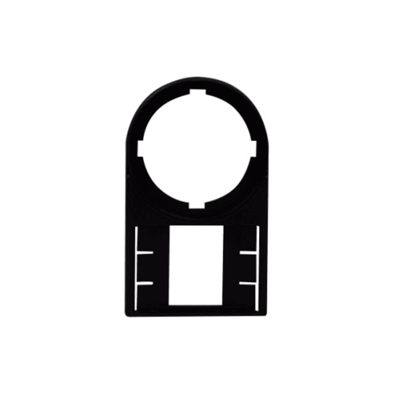 Eaton M22S-ST-X M22S-ST-X Eaton - M22 Modular Pushbutton Legend Plate Holder without Legend Plate Insert, 22.5 mm, Button: Black, IP66, NEMA 4X, 13 Eaton M22S-ST-X M22S-ST-X Eaton - M22 Modular Pushbutton Legend Plate Holder without Legend Plate Insert, 22.5 mm, Button: Black, IP66, NEMA 4X, 13