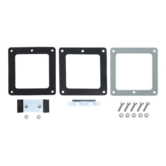 Hoffman F88LB Box Connector, 8.00x8.00, Gray, Steel Hoffman F88LB Box Connector, 8.00x8.00, Gray, Steel
