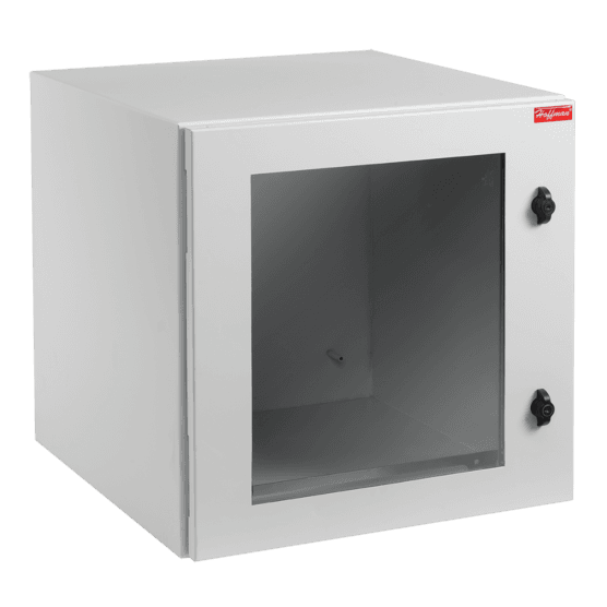 Hoffman PTRW362424G2 ProTek Single-Door, Type 4, 12, 36.30x23.62x24.02, Lt Gray, Steel, Window Hoffman PTRW362424G2 ProTek Single-Door, Type 4, 12, 36.30x23.62x24.02, Lt Gray, Steel, Window
