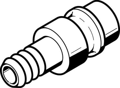 Festo 2153 quick coupling plug KS4-N-9 For self-closing quick coupling connectors. Nominal size: 7 mm, Operating pressure complete temperature range: -0,95 - 12 bar, Standard nominal flow rate: 1008 l/min, Operating medium: Compressed air in accordance with ISO8573- Festo 2153 quick coupling plug KS4-N-9 For self-closing quick coupling connectors. Nominal size: 7 mm, Operating pressure complete temperature range: -0,95 - 12 bar, Standard nominal flow rate: 1008 l/min, Operating medium: Compressed air in accordance with ISO8573-