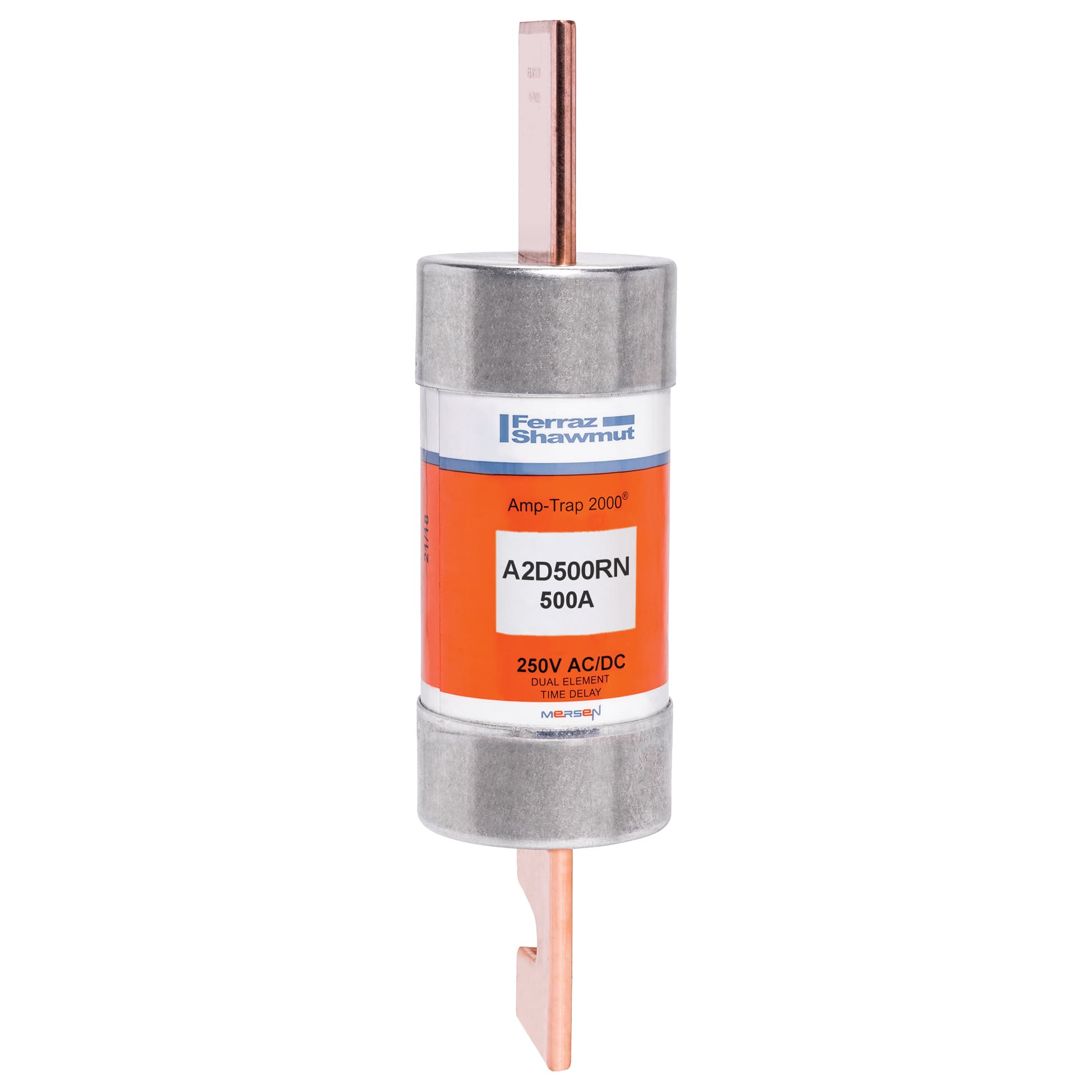 Mersen A2D500RN A2D500RN Mersen - Fuse A2D-R - Class RK1 - Time-Delay 250VAC 250VDC 500A Blade Amp-Trap 2000® Mersen A2D500RN A2D500RN Mersen - Fuse A2D-R - Class RK1 - Time-Delay 250VAC 250VDC 500A Blade Amp-Trap 2000®