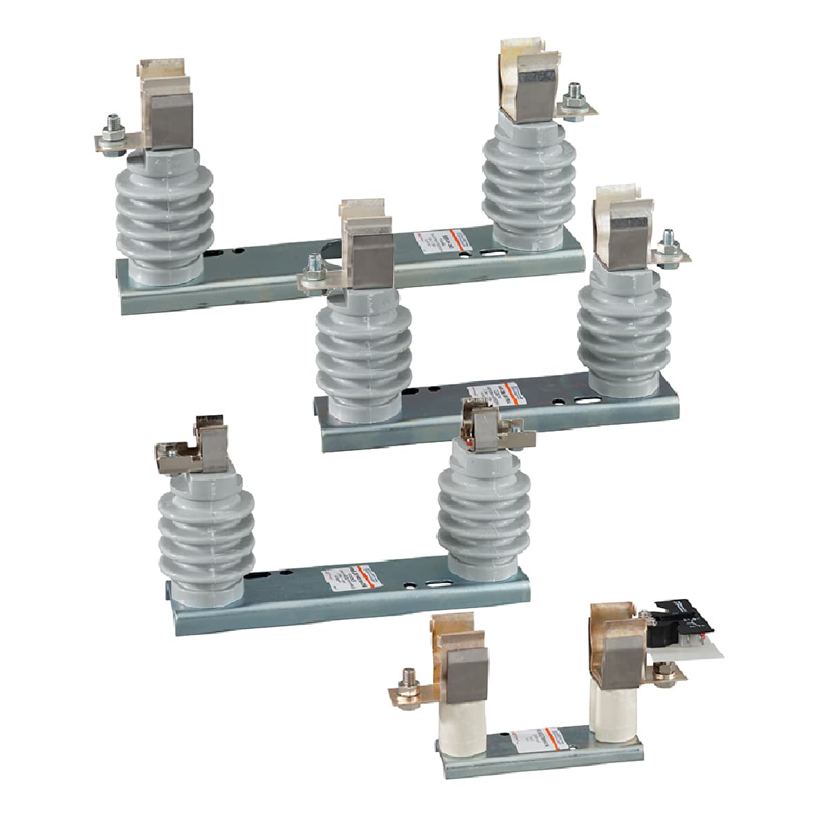 Mersen D092831 D092831 Mersen - Fuse Base for High Voltage Fuse-links 7.2kVAC 20A 36x400 M8 screws Mersen D092831 D092831 Mersen - Fuse Base for High Voltage Fuse-links 7.2kVAC 20A 36x400 M8 screws