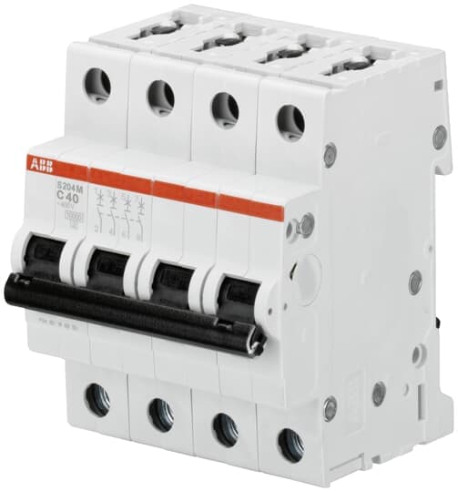 ABB Control S204MUC-K4 MCB S200MUC 4P K 4A AC/DC ABB Control S204MUC-K4 MCB S200MUC 4P K 4A AC/DC