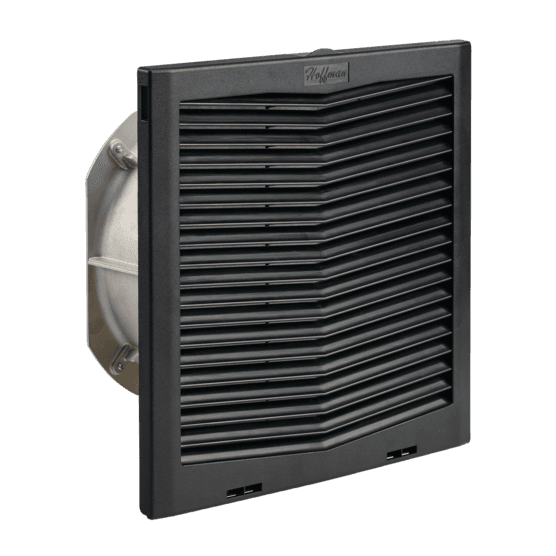 Hoffman HF1316513 HF13 Side-Mount Filter Fan, 115V, 149 CFM, Black Hoffman HF1316513 HF13 Side-Mount Filter Fan, 115V, 149 CFM, Black