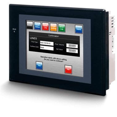Omron NS5-SQ10-V2 NS5-SQ10-V2, Standard Programmable Terminal/HMI, HMI type: Dedicated Standard HMI, Ladder Monitor: Yes, Memory Card Type: Compact Flash Omron NS5-SQ10-V2 NS5-SQ10-V2, Standard Programmable Terminal/HMI, HMI type: Dedicated Standard HMI, Ladder Monitor: Yes, Memory Card Type: Compact Flash