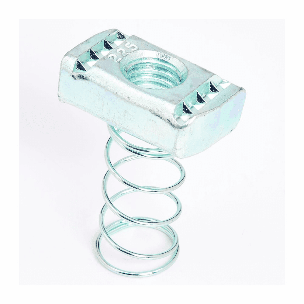 B-Line N225HDG N225HDG B-Line - Eaton B-Line series strut channel, nuts, all threaded rod, Steel, Channel nuts, Nut without spring, Hot-dipped galvanized, 250 lbs pull out strength, 1500 lbs slip strength, 1/2"-13 thread size B-Line N225HDG N225HDG B-Line - Eaton B-Line series strut channel, nuts, all threaded rod, Steel, Channel nuts, Nut without spring, Hot-dipped galvanized, 250 lbs pull out strength, 1500 lbs slip strength, 1/2"-13 thread size