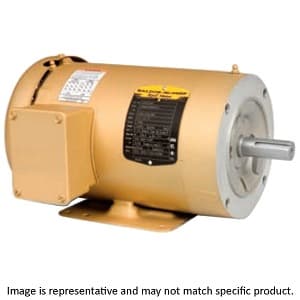 Baldor Electric Company CEM4100T General Purpose AC Motor; 15HP Power; 230/460VAC at 60HZ Voltage; 3 Phase; 1175RPM Speed; 284TC Frame; TEFC Enclosure; Foot Mounted Baldor Electric Company CEM4100T General Purpose AC Motor; 15HP Power; 230/460VAC at 60HZ Voltage; 3 Phase; 1175RPM Speed; 284TC Frame; TEFC Enclosure; Foot Mounted