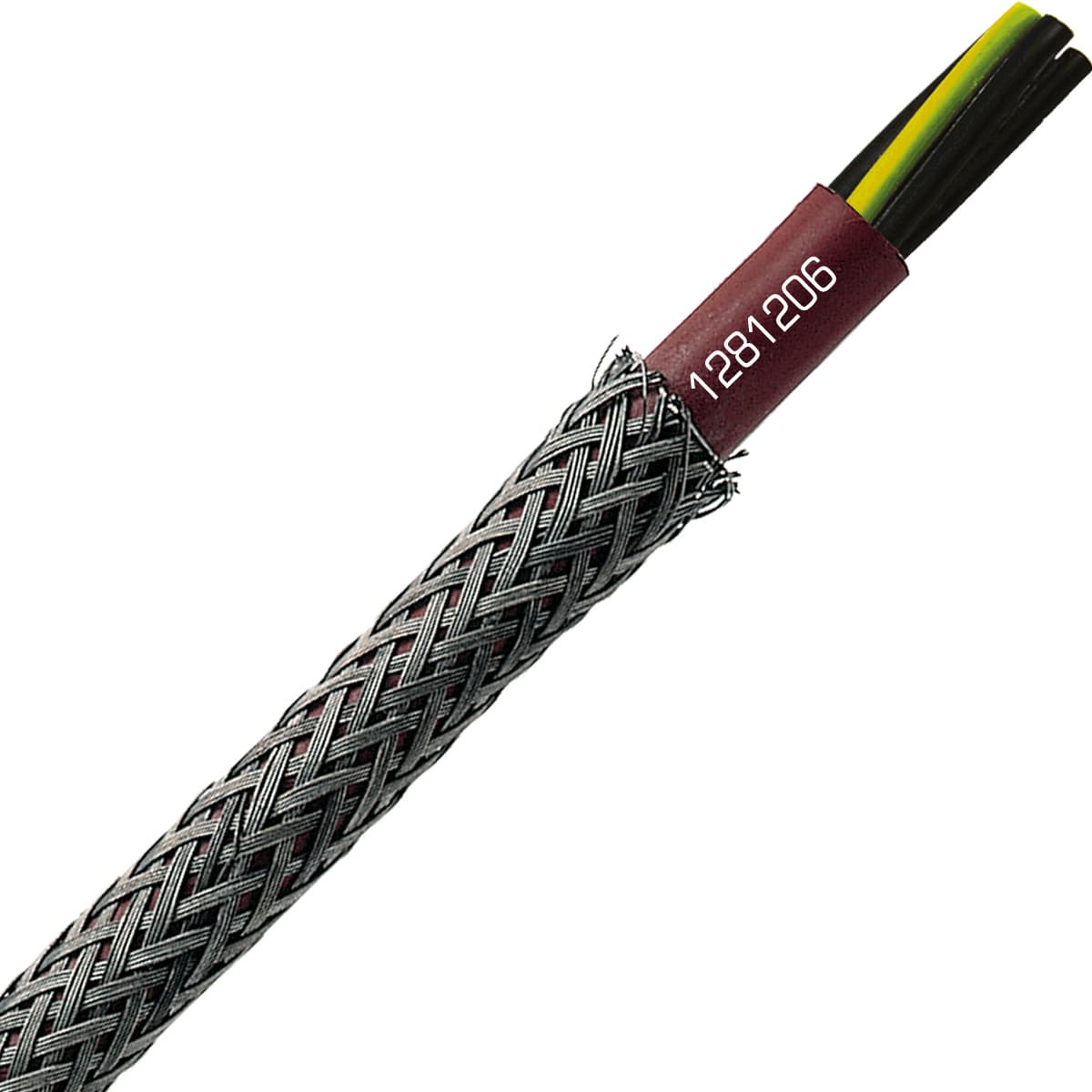 SAB 1281206 SC 600 HDTRS - 12 AWG/6c, high temperature steel wire shield silicone cable, UL CSA, CE, RoHS SAB 1281206 SC 600 HDTRS - 12 AWG/6c, high temperature steel wire shield silicone cable, UL CSA, CE, RoHS