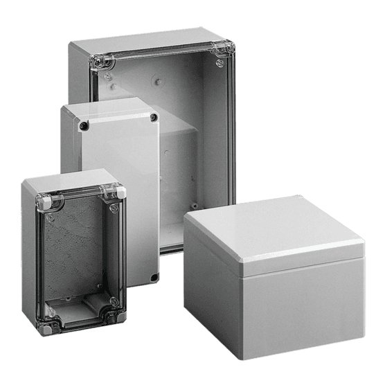 Hoffman Q554ABD QLine D, Type 4X, 55x53x36mm, ABS Hoffman Q554ABD QLine D, Type 4X, 55x53x36mm, ABS