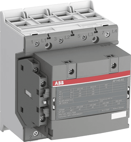 ABB Control AF140-40-11-11 AF140-40-11-11 ABB Control - CONTACTOR 4 POLE 200A 600VAC ABB Control AF140-40-11-11 AF140-40-11-11 ABB Control - CONTACTOR 4 POLE 200A 600VAC