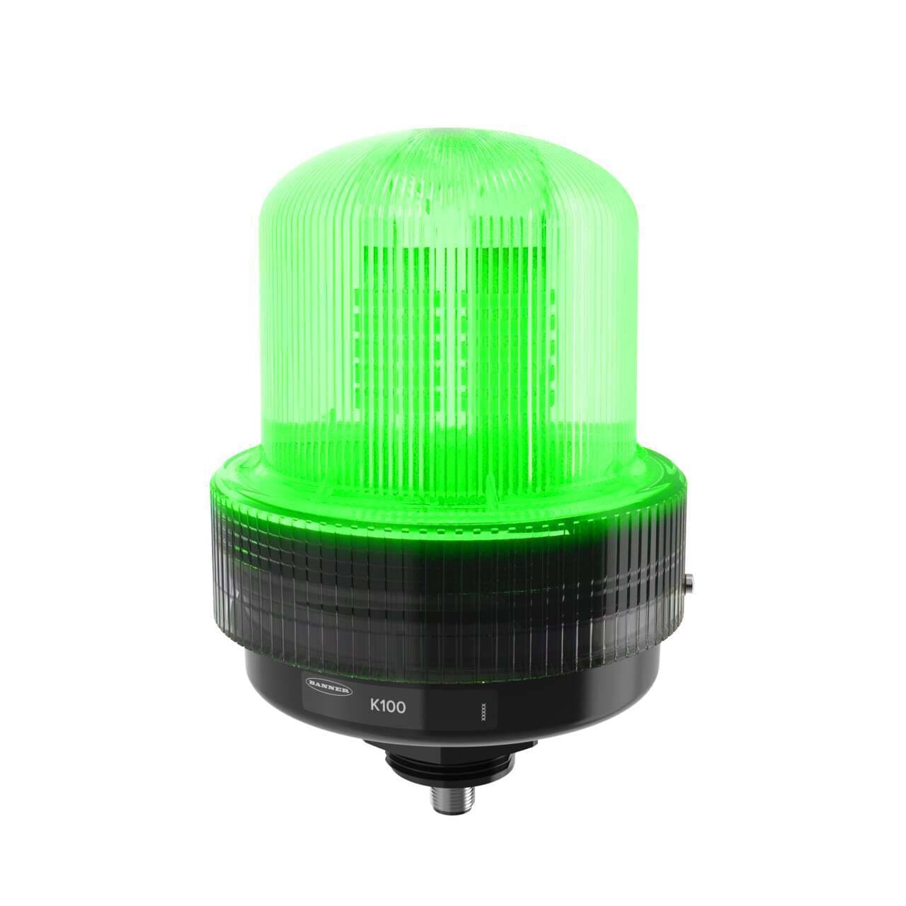 Banner K100PBLNZGYRQ Banner K100PBLNZGYRQ - K100 Pro Hazardous Daylight Visible: 3-Color Beacon; 100-240 V ac; Polycarbonate; IP66, IP69K; Green, Yellow, Red; 5-pin Micro Integral QD Banner K100PBLNZGYRQ Banner K100PBLNZGYRQ - K100 Pro Hazardous Daylight Visible: 3-Color Beacon; 100-240 V ac; Polycarbonate; IP66, IP69K; Green, Yellow, Red; 5-pin Micro Integral QD