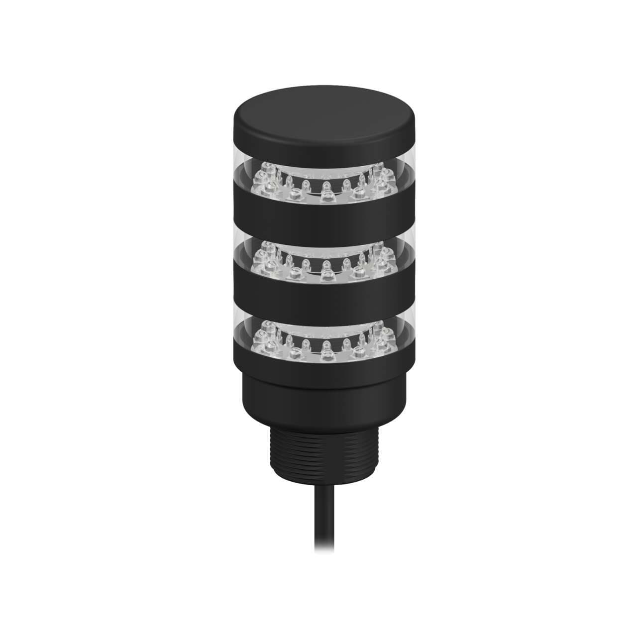 Banner TL50BLGY1B Beacon Tower Light: 3-Color Indicator; Voltage: 12-30 V dc or 24 V ac; Environmental Rating: IP67; Input: Bimodal; Colors: Green steady Yellow rotate Blue steady; 2 m (6.5 ft) Integral Cable Banner TL50BLGY1B Beacon Tower Light: 3-Color Indicator; Voltage: 12-30 V dc or 24 V ac; Environmental Rating: IP67; Input: Bimodal; Colors: Green steady Yellow rotate Blue steady; 2 m (6.5 ft) Integral Cable